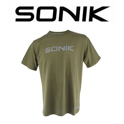 Sonik Футболка Оливковый