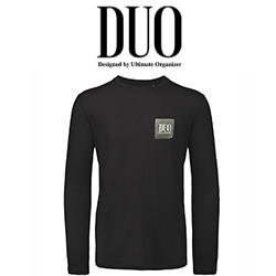 DUO Quad Logo Long T-Shirt #Black
