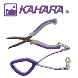 Kahara 8.5 in Stainless bent nose pliers с шнуром