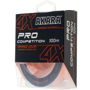 Шнур Akara Competition PRO Orange 100m # 0,14