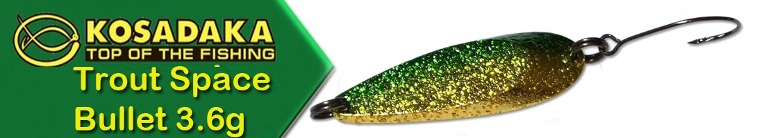 Kosadaka Trout Space Bullet 3.6g