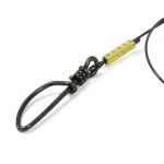 Поводок джерковый Zettech Ni-Ti, 28см; до 40кг; 1 шт (Zttch-P-J-Niti-28sm-1pcs)