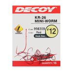 Крючки Decoy KR-26 Mini-Worm #16