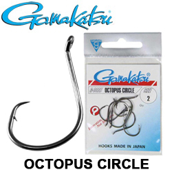 Gamakatsu Octopus Circle Hooks Black