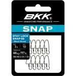 Застежка BKK Stay Lock Snap-52 (Black Nickel) (D-SN-1132) - 5# (10шт)