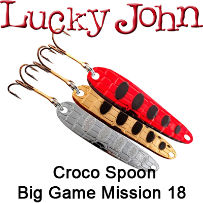 Lucky John Croco Spoon Big Game Mission 18