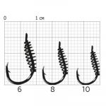 Крючки Cobra ALLROUND сер. CA123 разм. 006 10шт.