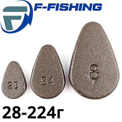F-Fishing Грузило Ложка скользящая