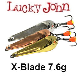 Lucky John X-Blade с тройником 7,6гр.