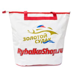 Сумка без крышки, овал 50x20x50 (Rybalkashop и Золотой Судак) (белый)