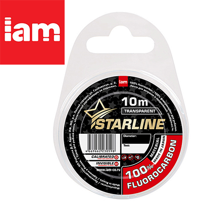 Iam Starline 100% Fluorocarbon 25m (transparent)