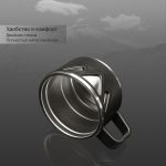 Термос Arcuda ARC-H37 Eco Army style, 1.5, Black