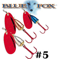 Blue Fox Vibrax Classic Bleeding #5 (BFRH5)