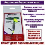 Оснастка Smart Baits "Каролина-Барышева", вес груза 80 гр, №1