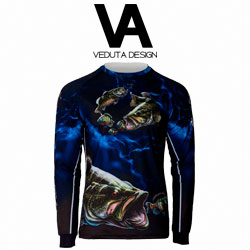 Veduta Bass Fishing Джерси