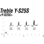 Крючок тройной Decoy Y-S25S #12 (8 шт.)