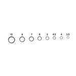 Кольцо заводное Mottomo Split Ring 7мм/15кг 10 шт.