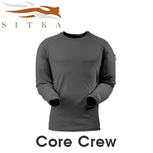 Sitka Core Crew Charcoal