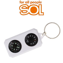 Sol SLA-003 Компас-брелок с термометром