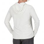 Термофутболка Simms Women's Solarflex Hoody - Print, Eddy White, XL