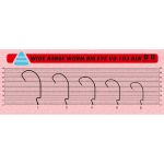 Крючок офсетный Vido Craft Wide Range Worm Big Eye VD-103 (BN), 10 шт. VD103-4(10)