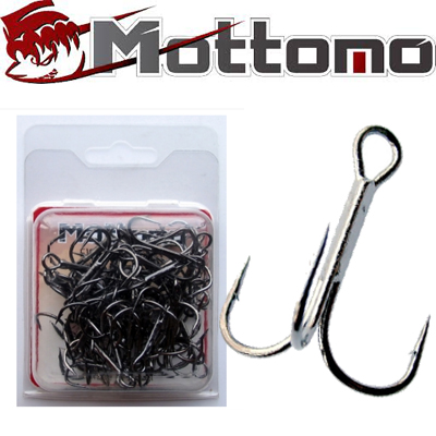 Mottomo Round Treble 080 Nickel Black