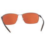 Очки поляризационные Costa Turret 580P Matte Silver + Translucent Grey/Orange/Copper Silver Mirror 580