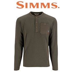 Simms Highline Henley, Smokey Olive