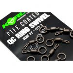 Вертлюг быстросъемный с кольцом Korda PTFE QC Ring Swivel №11