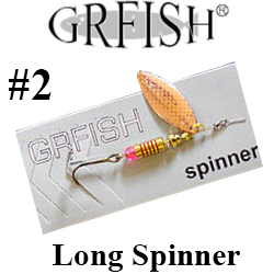 GRFish Long Spinner #2 7g