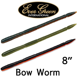 EverGreen Bow Worm 8"