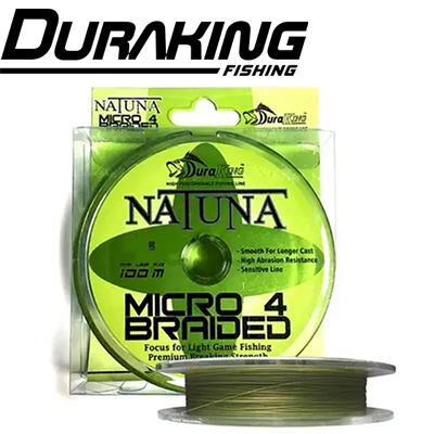 DuraKing Natuna Micro 4X 100м оливково-зеленый