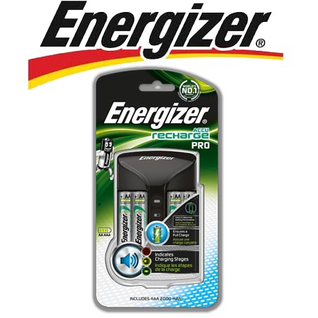 Energizer ENR Pro Charger + 4 АA 2000 mAh
