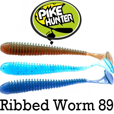 Pike Hunter Ribbed Worm 89