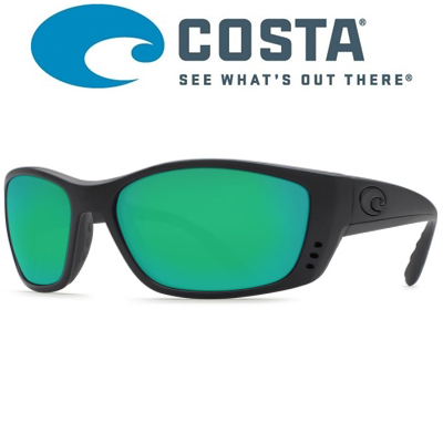 Costa Fisch 580 P Blackout/Green Mirror