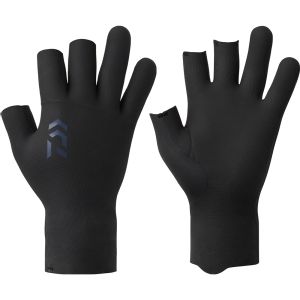 Перчатки Daiwa DG-2125W Chloroprene Gloves 3 Cuts [Navy] XL