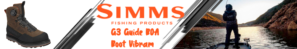 Simms G3 Guide BOA Boot - Vibram, Hickory