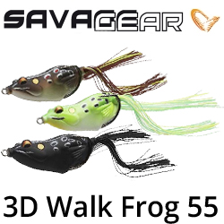 Savage Gear 3D Walk Frog 55