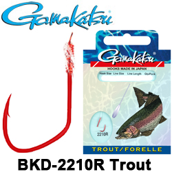 Gamakatsu BKD-2210R Trout 120cm