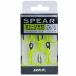 Крючок тройной BKK SPEAR-21 UVC #1/0 (5шт)