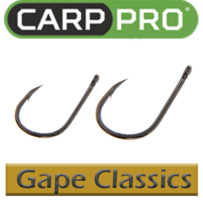 Carp Pro Black Nickel Wide Gape Classics