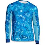 Джерси мужская Veduta Air серия UPF50+ Reptile Skin Blue Water р.XS