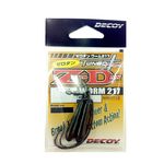 Крючок офсетный с грузилом Decoy Worm 217 № 4/0 (7гр)