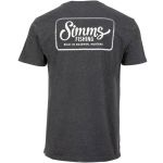 Футболка Simms Two Tone Pocket Tee, Charcoal Heather, M