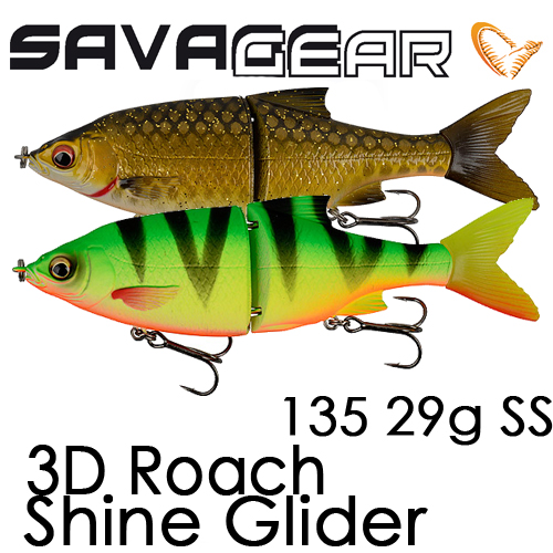 Savage Gear 3D Roach Shine Glider135 29g SS