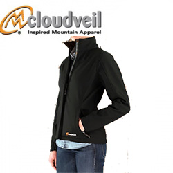 Cloudveil Run Don't Walk Half Zip Black