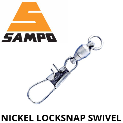 Sampo Nickel Locksnap Swivel