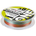 Плетёный шнур Iam №ONE PointUL Х8 150m (multicolor) d0.5 PE