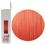 Шнур Ruzza X4 150м Fluo Orange 0,22мм 11,4кг/25lb