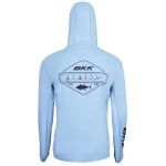 Джерси длинный рукав BKK Long Sleeve Performance Shirt Legacy Light Blue (F-SB-1073) р. 3XL